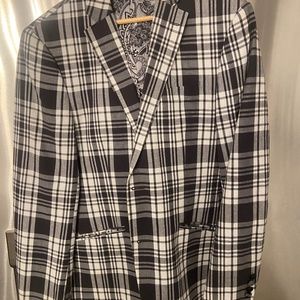Tallia checked blazer